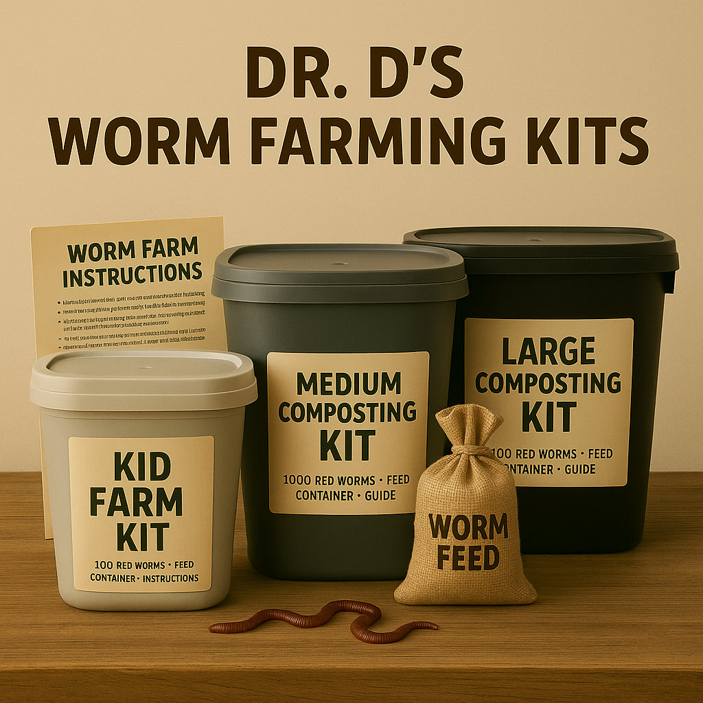 Dr. D's Worm Farming Kits